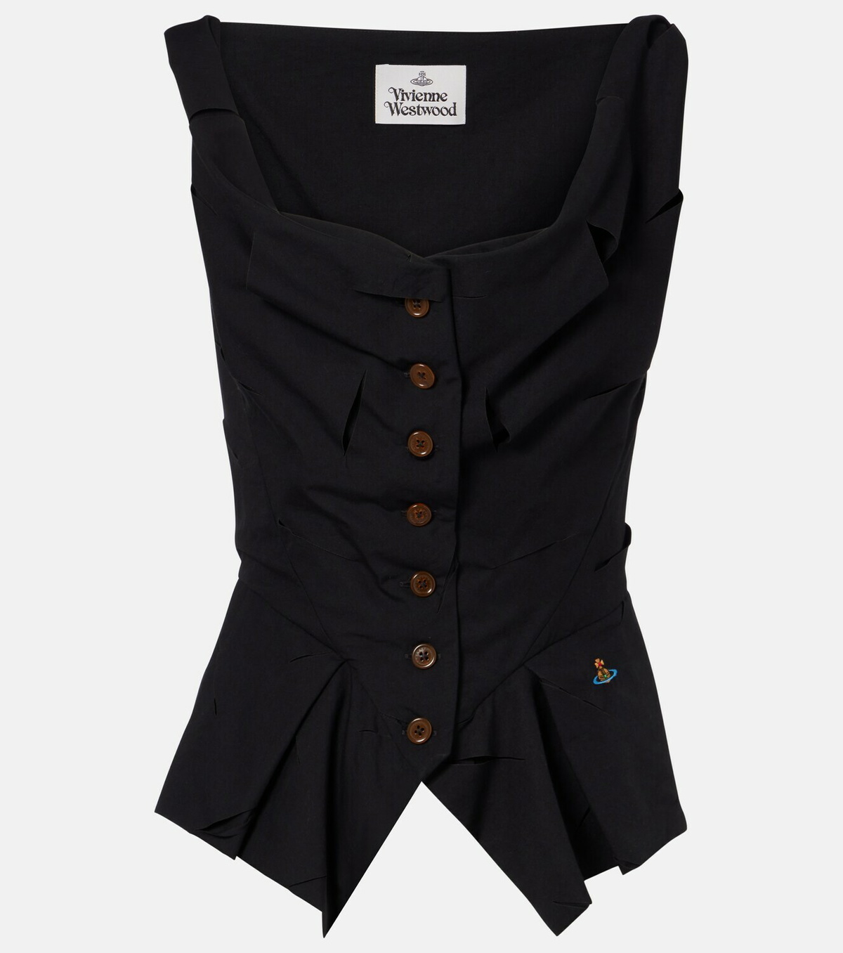 Vivienne Westwood Monday Orb peplum vest