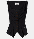 Vivienne Westwood Monday Orb peplum vest
