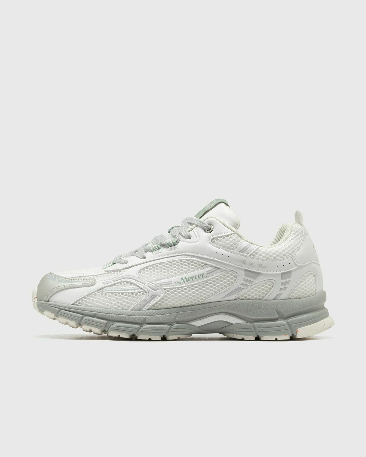 Mercer The Re-Run Grape White Mens Lowtop