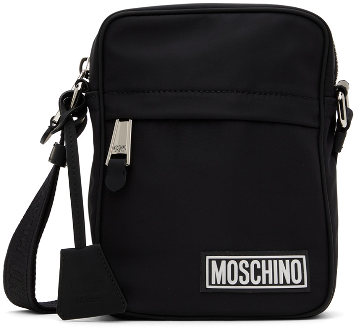 Photo: Moschino Black Canvas Bag