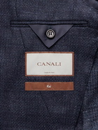 Canali - Kei Unstructured Wool, Silk and Cashmere-Blend Blazer - Blue