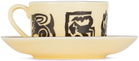 Acne Studios Yellow Gustavsberg Edition Horoscope Tea Cup Set