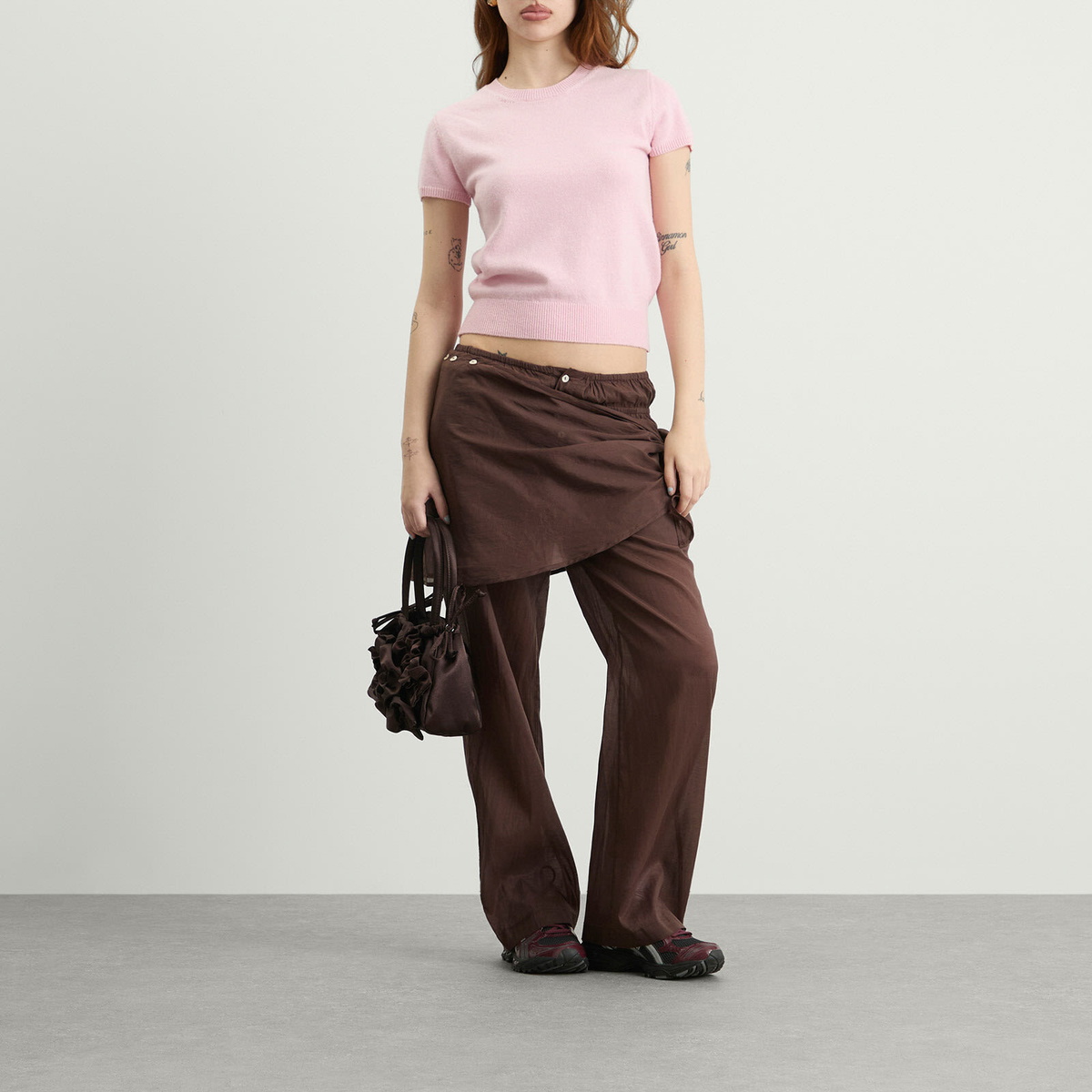 Damson Madder Women's Frilly Alani Bag Presented by END. in Coffee 