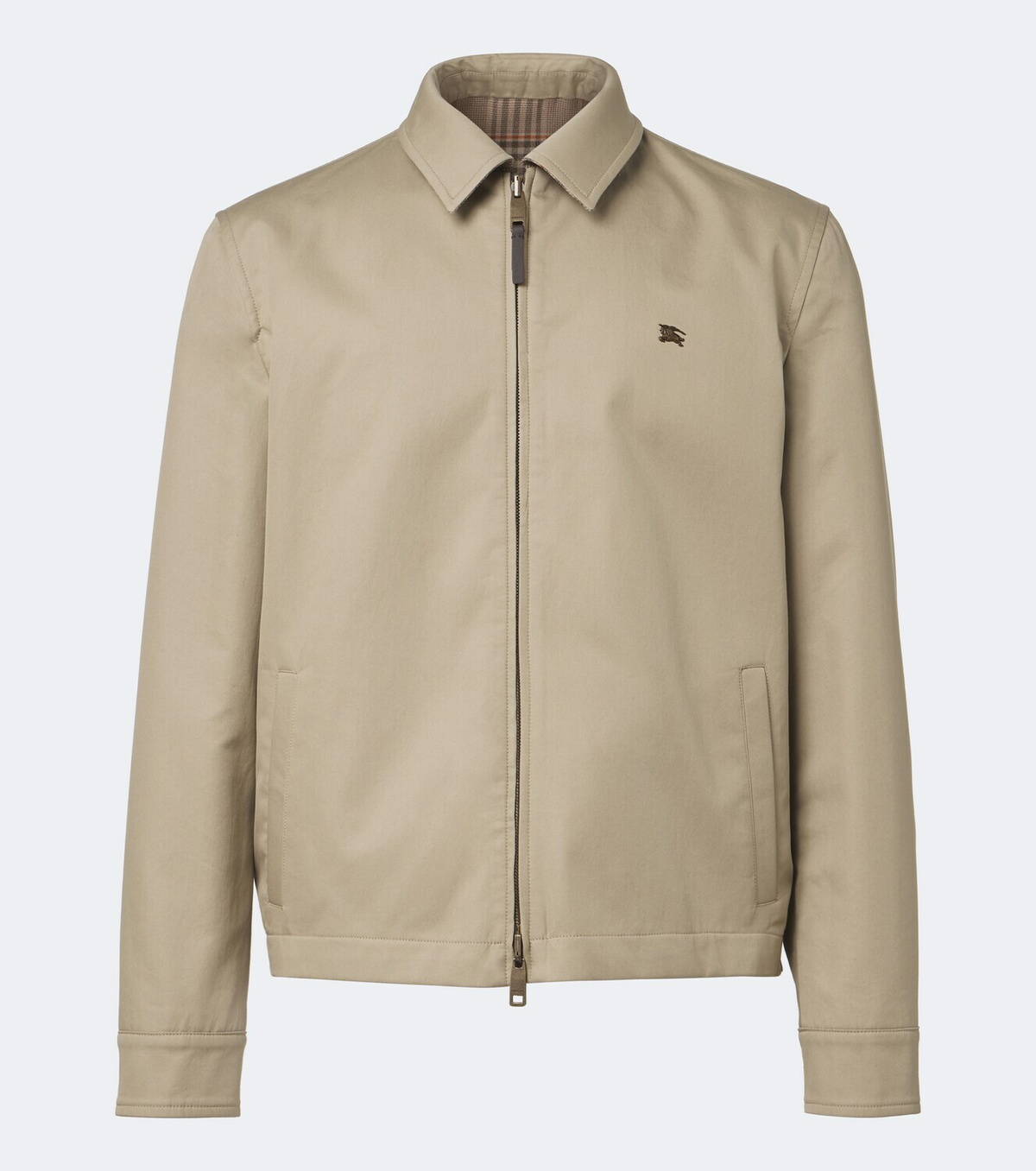 Burberry Reversible cotton gabardine blouson ajcket
