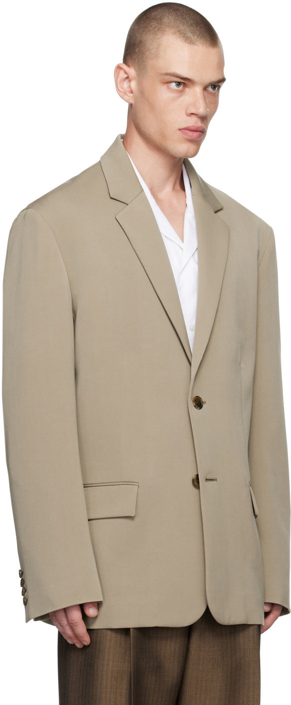 The Row Taupe Eligio Blazer The Row
