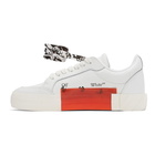 Off-White White Vulcanized Low Sneakers