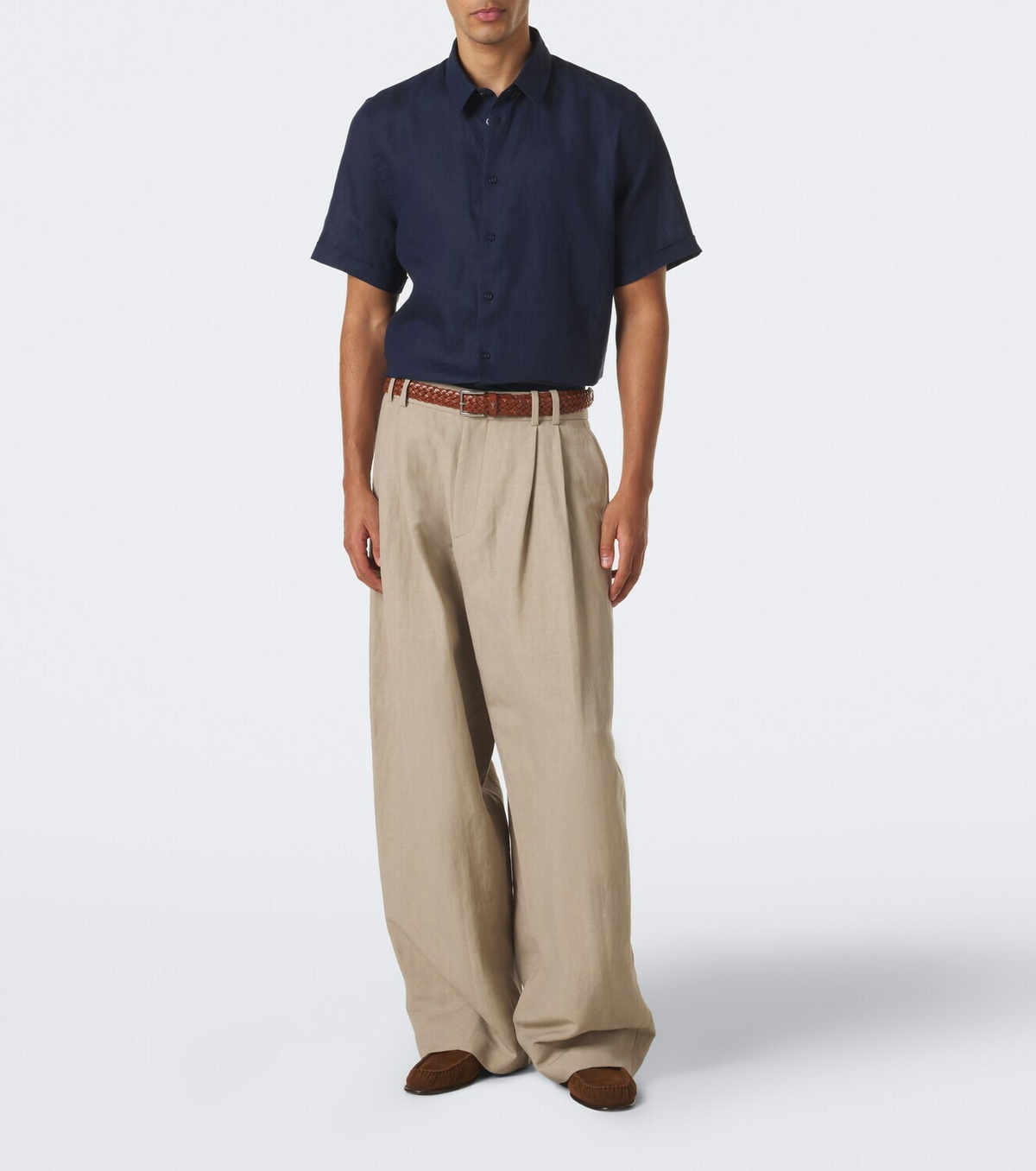 Vilebrequin Courbis linen shirt