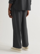 UMIT BENAN B - Cashmere and Silk-Blend Twill Pyjama Trousers - Gray