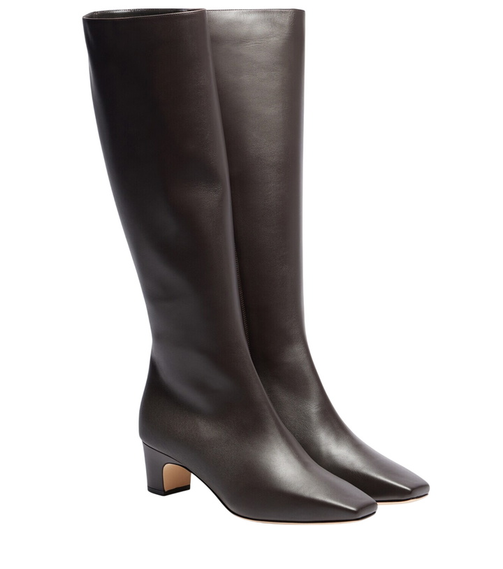 Photo: Manolo Blahnik Ofara leather knee-high boots