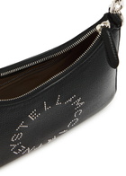 Stella Mccartney Studded-logo Faux Leather Shoulder bag - Black - One Size