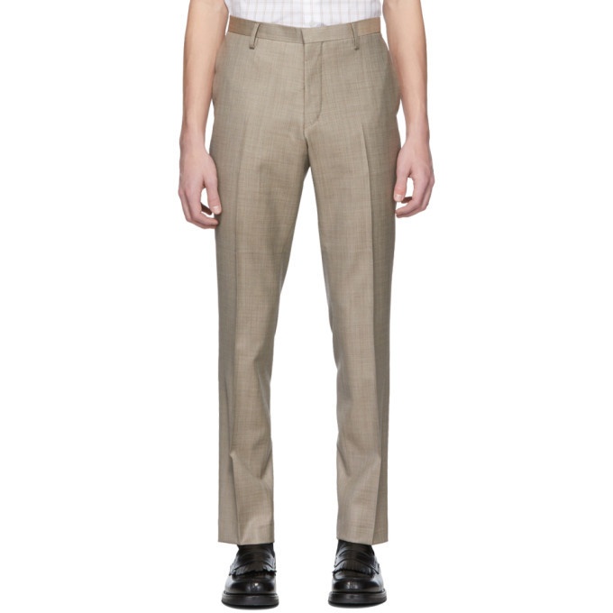 Photo: Tiger of Sweden Brown Wool Todd Trousers