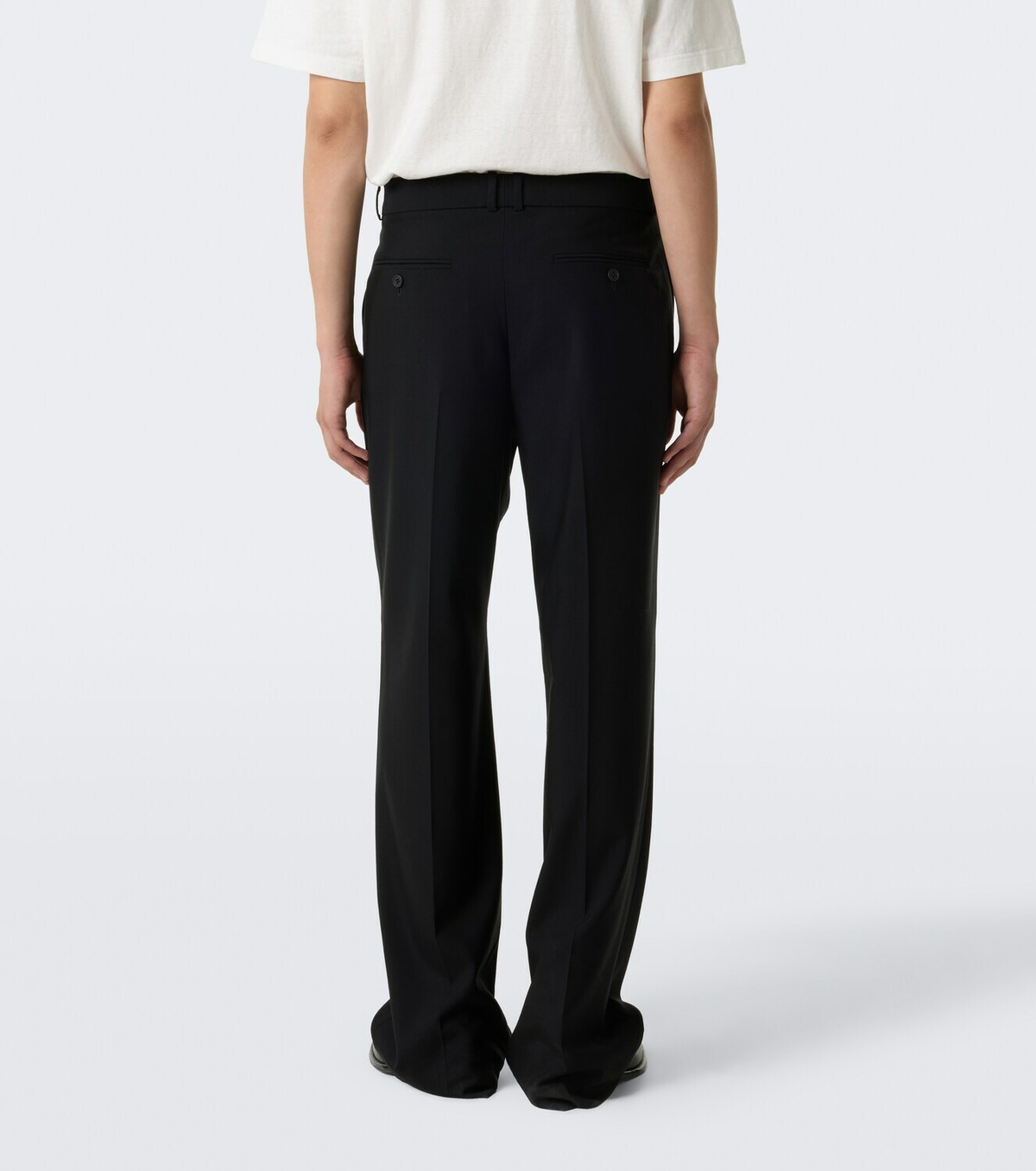 The Row Salma wool straight pants