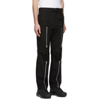 99% IS Black Bondage Trousers