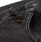 Saint Laurent - Slim-Fit 17cm Hem Denim Jeans - Men - Black