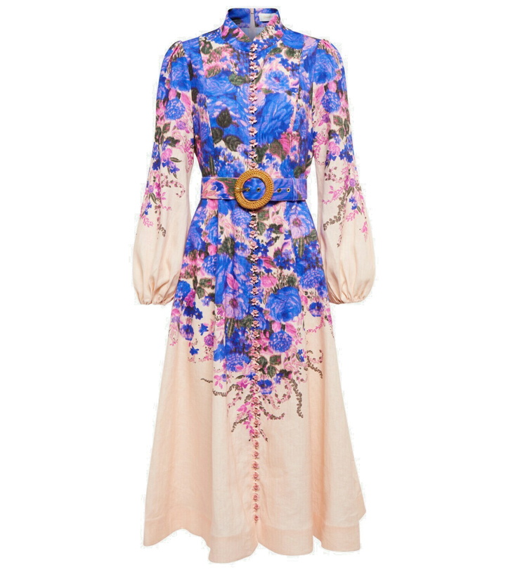 Photo: Zimmermann - High Tide floral linen midi dress