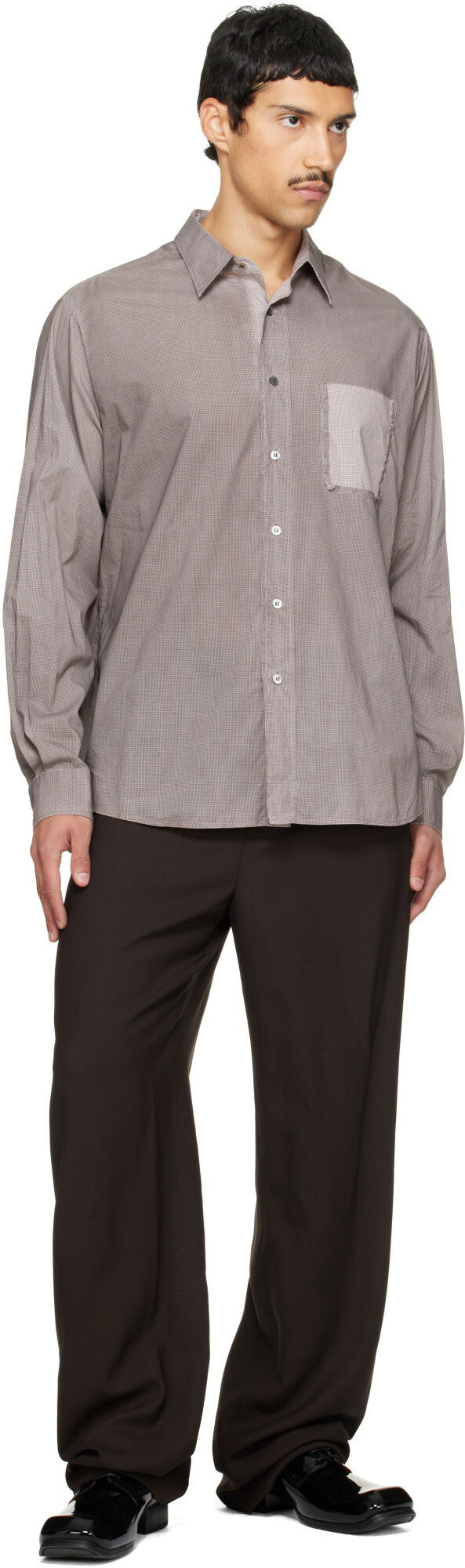 Maison Margiela Brown Memory Shirt