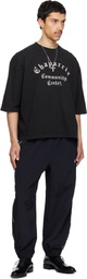 WILLY CHAVARRIA Black 'Chavarria Community Center' Buffalo T-shirt