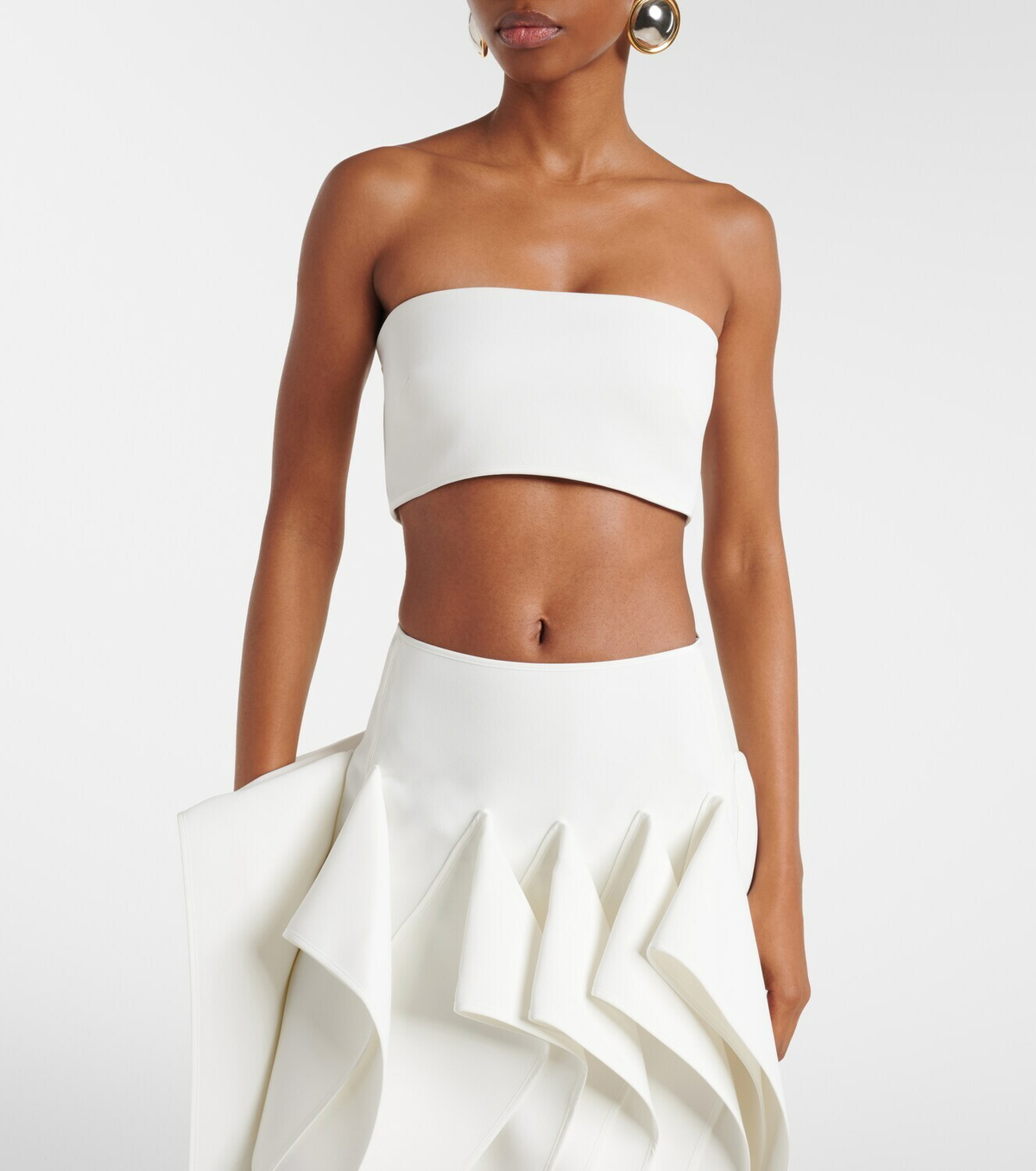 Maticevski Tile bandeau top