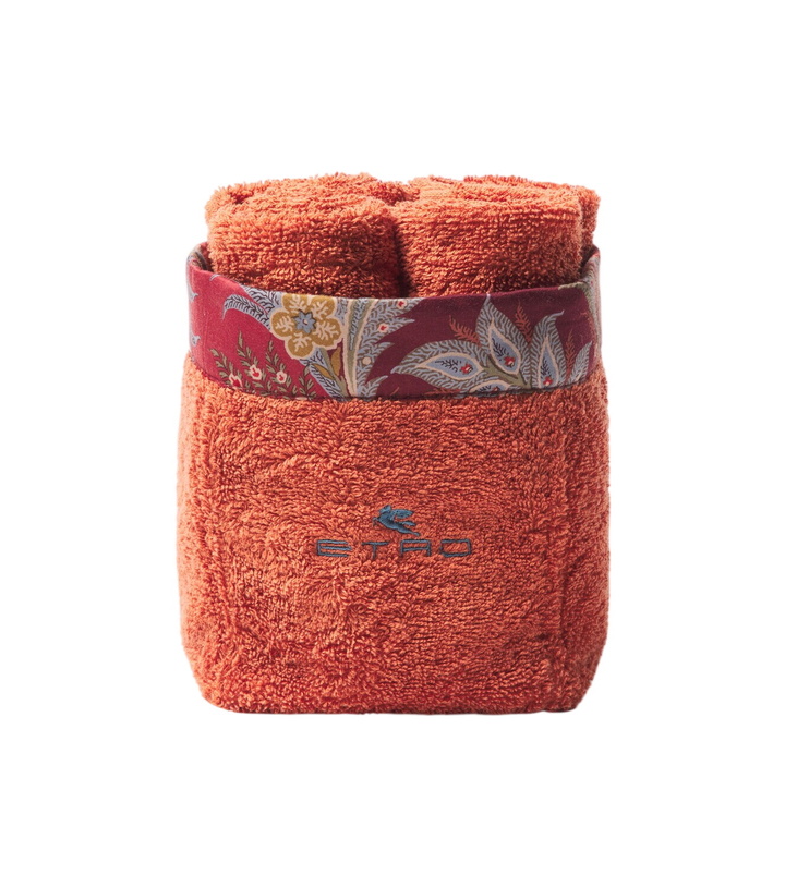 Photo: Etro Caladium set of 4 cotton terry face towels