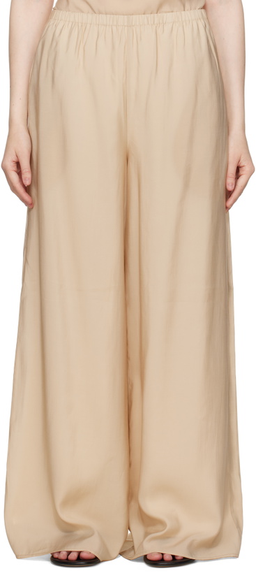Photo: Ruohan Beige Two-Pocket Lounge Pants