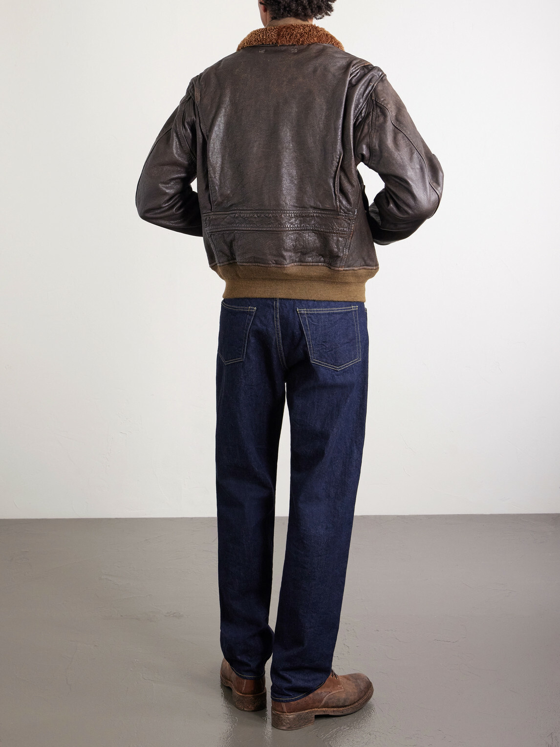 RRL - Shearling Jacket - Brown