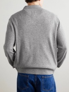Nili Lotan - Jovan Cashmere Polo Shirt - Gray