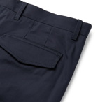 PS Paul Smith - Navy Slim-Fit Cotton-Blend Suit Trousers - Blue