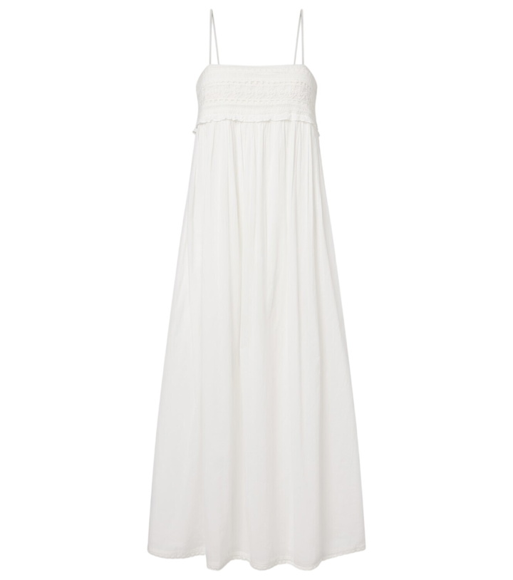 Photo: Posse Danielle lace-trimmed cotton midi dress