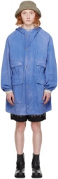 Acne Studios Blue Hooded Jacket