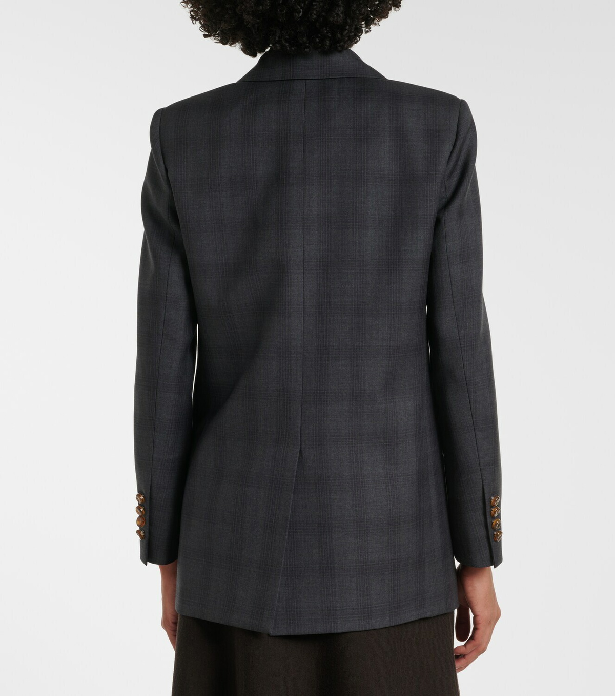 Blazé Milano Everyday checked virgin wool blazer