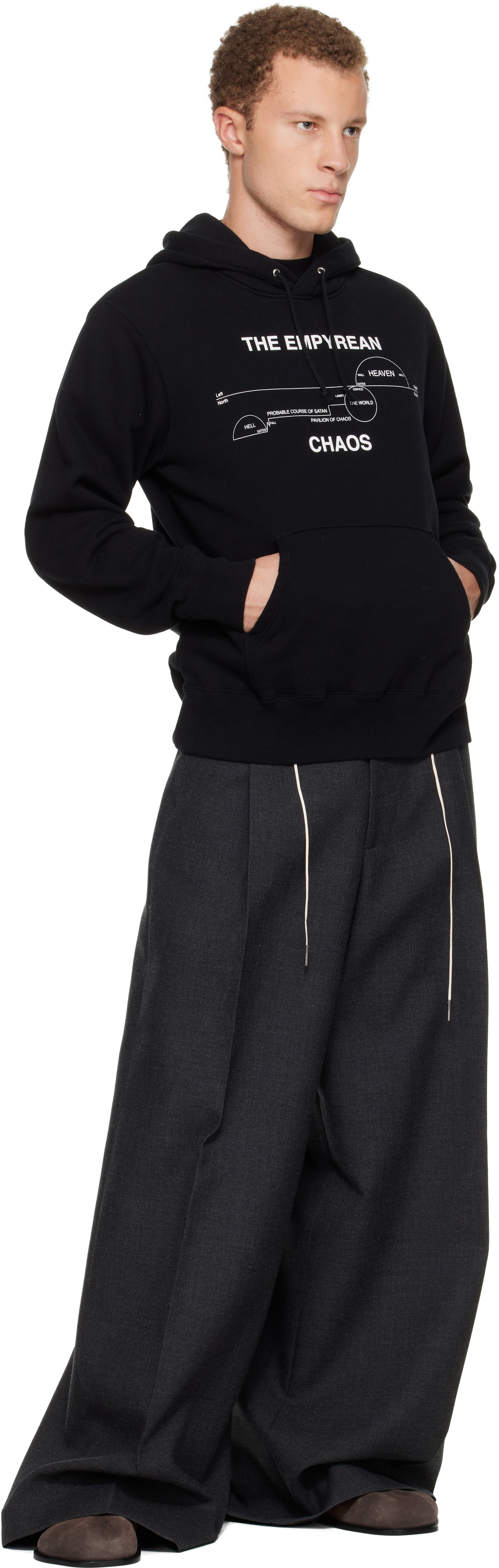 UNDERCOVER Black UC2E4893 Hoodie