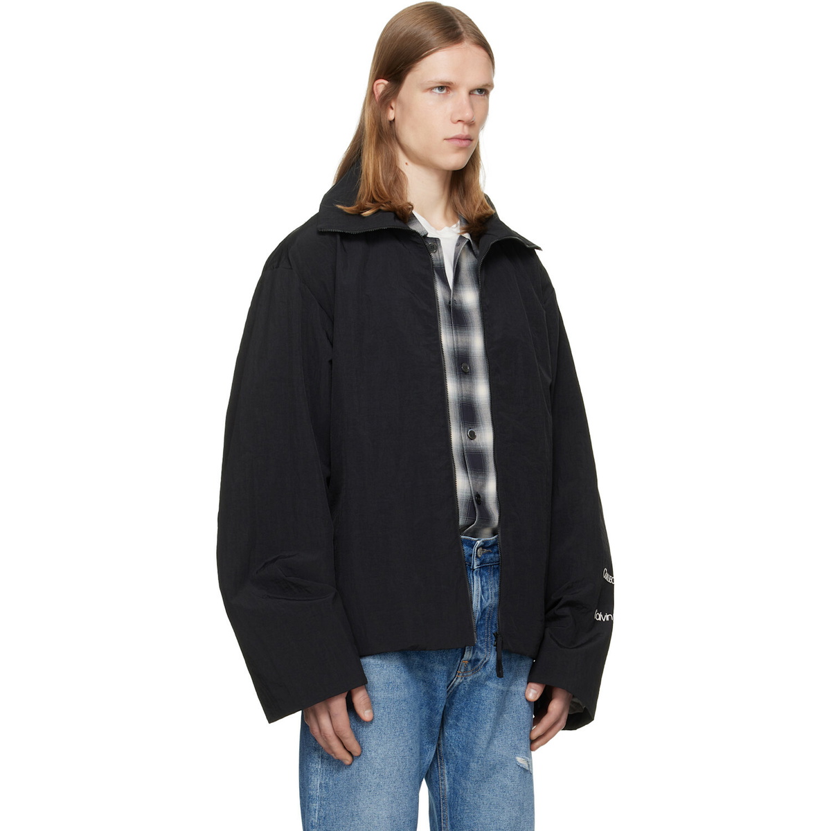 Calvin Klein Collection Black Preston Jacket