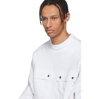 GmbH White Ryane Pocket Sweater