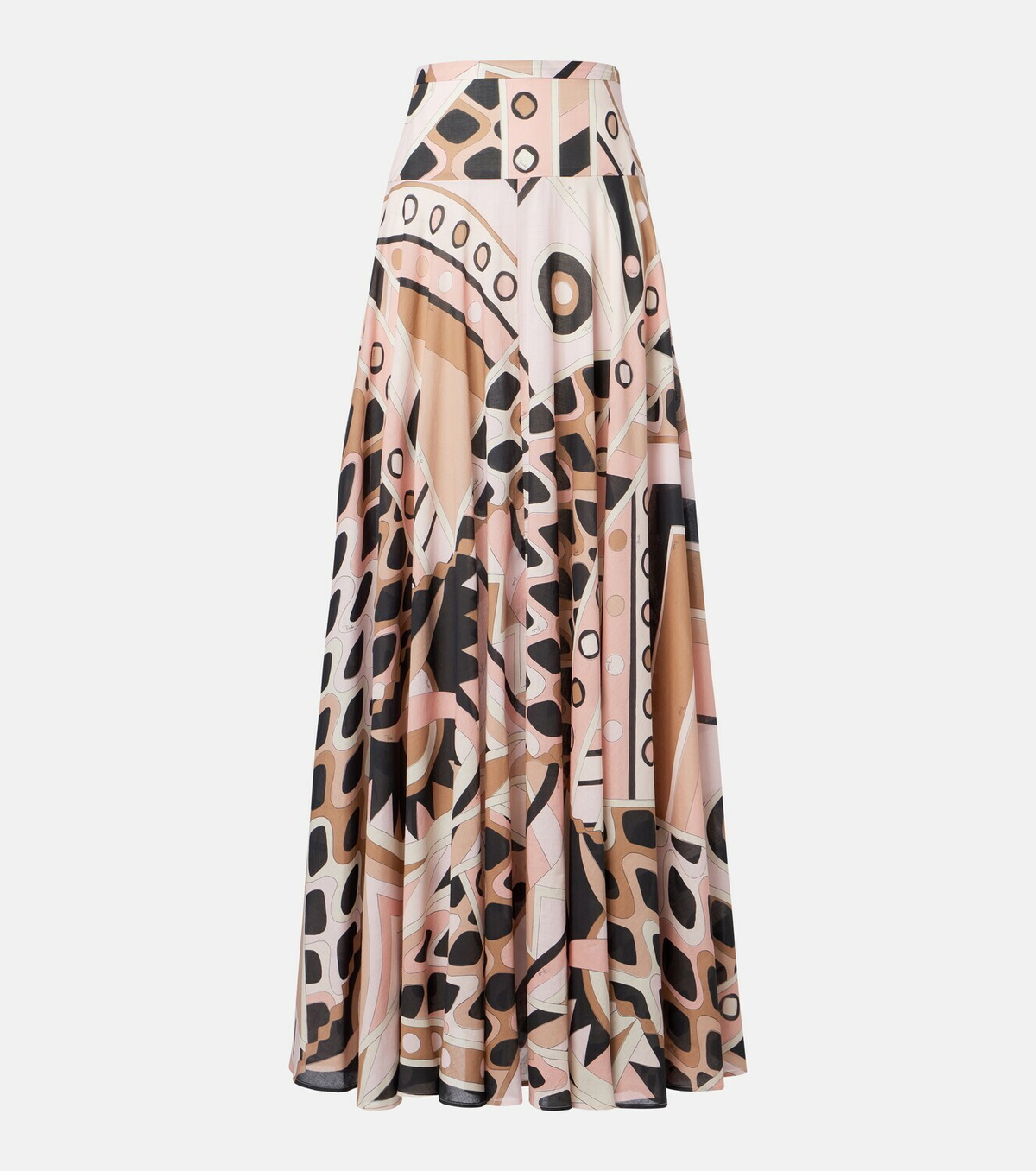 Pucci Vivara cotton muslin maxi skirt
