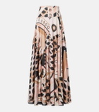 Pucci Vivara cotton muslin maxi skirt