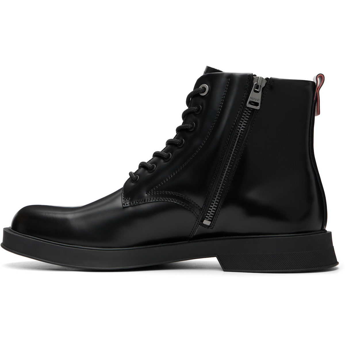 Hugo Black Leather Boots