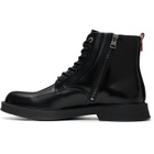 Hugo Black Leather Boots