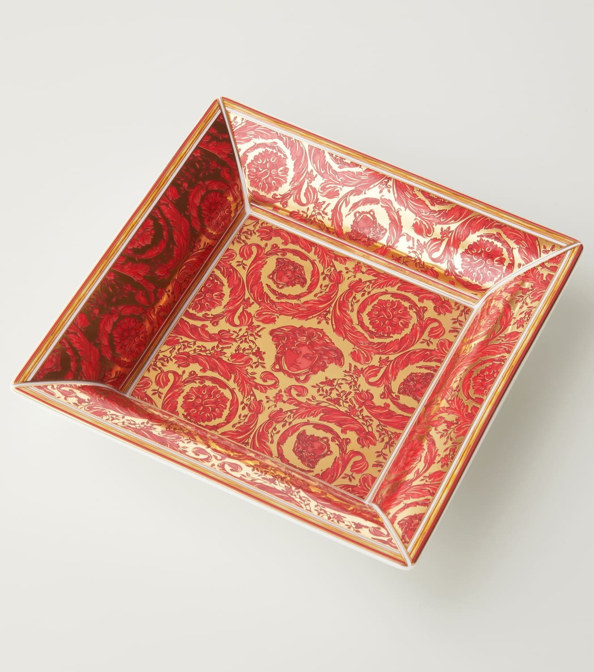 Versace Home Medusa Garland Medium decorative tray