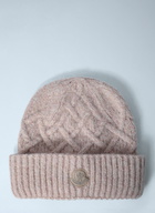 Moncler Logo Motif Beanie Hat