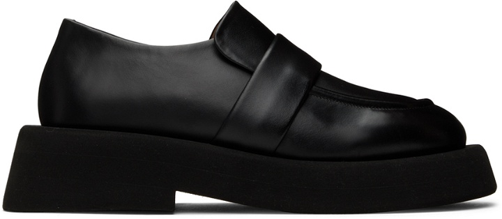 Photo: Marsèll Black Gomme Gommellone loafers