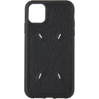 Maison Margiela Black Four Stitch iPhone 11 Pro Max Case
