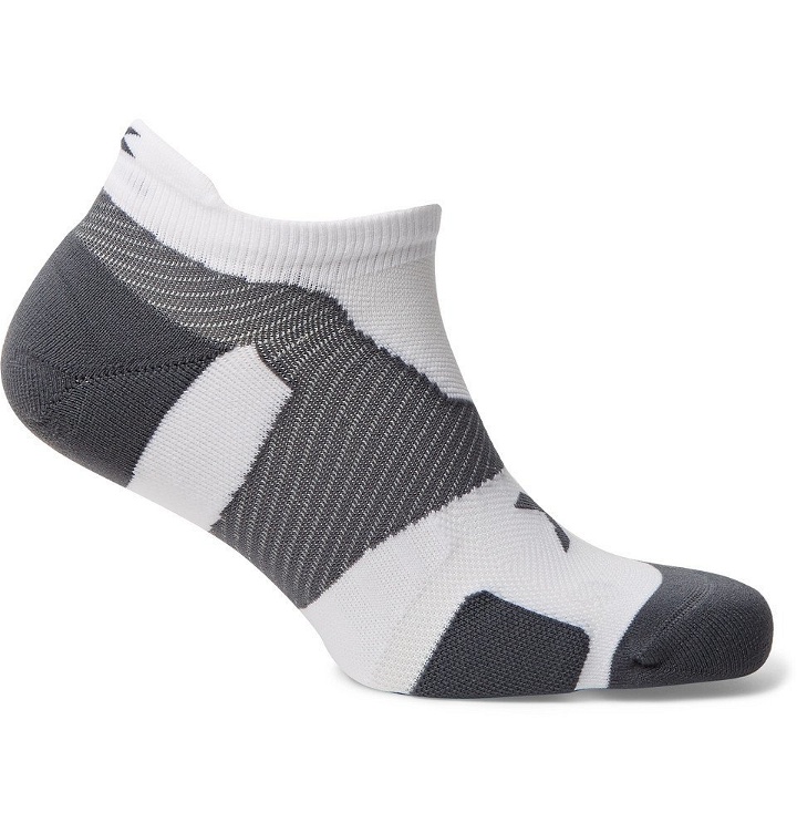 Photo: 2XU - Vectr Cushioned Stretch-Nylon No-Show Socks - White