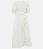Cecilie Bahnsen - Chloé ruffled smocked maxi dress