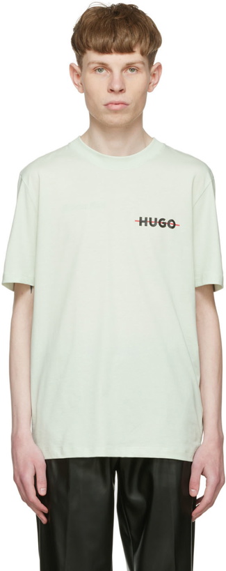 Photo: Hugo Green Cotton T-Shirt