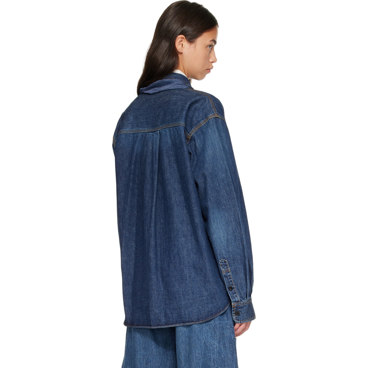 sacai Blue Denim Shirt