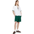 Casablanca Green Sport Type Sweat Shorts