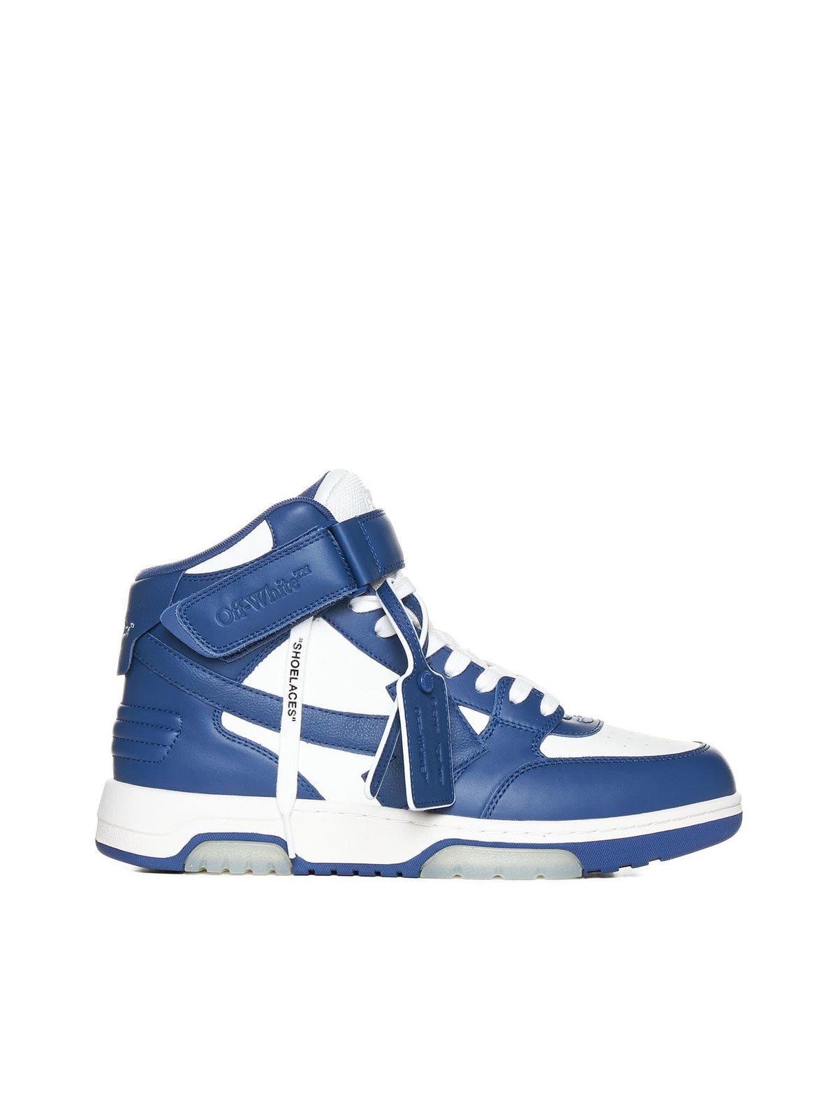 【待望★】 Off-White Men's Low Vulcanised Distressed Leather Sneakers アクセサリー