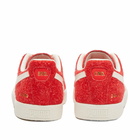 END. x Puma Clyde OG Sneakers in For All Time Red/Frosted Ivory