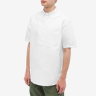 Beams Plus Men's BD Pullover Oxford Shirt in White