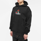 Butter Goods Men's Windflower Embroidered Logo Hoody in Black